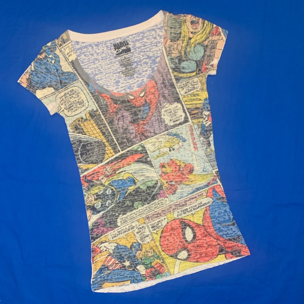 MARVEL Comics Women’s Spider-Man Tee, Size: S